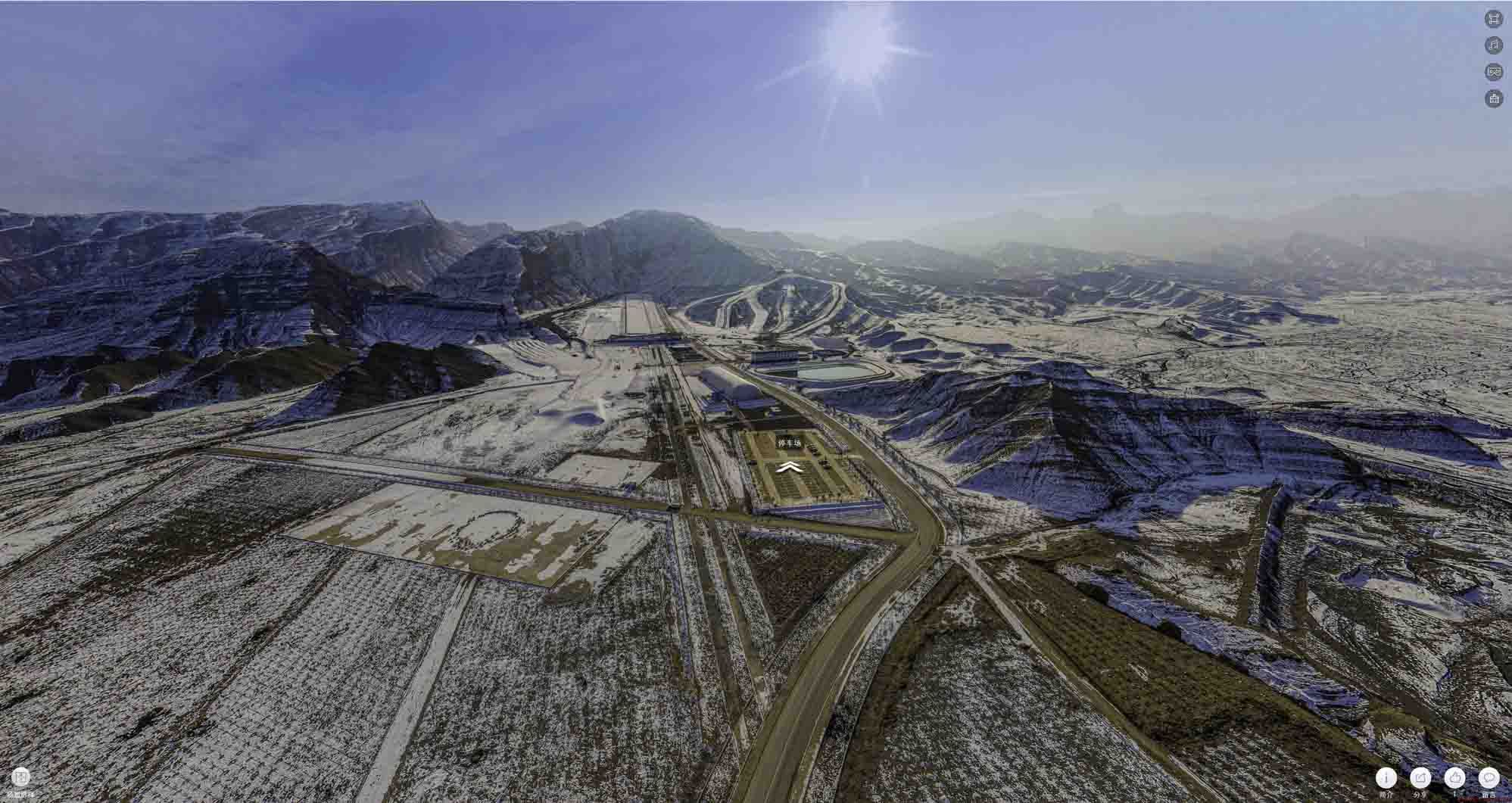 长岛720全景技术：开启全方位视觉新纪元——在手绘地图中的应用探索